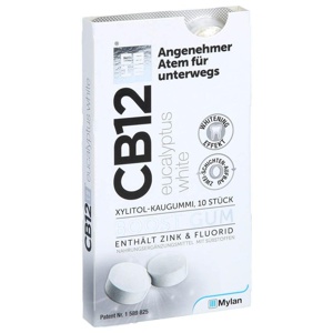 CB12 boost Eucalyptus white Kaugummi Produktbild