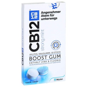 CB12 boost strong mint Kaugummi Produktbild
