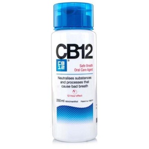 CB12 Mint Menthol Safe Breath Mouthwash 250ml product image