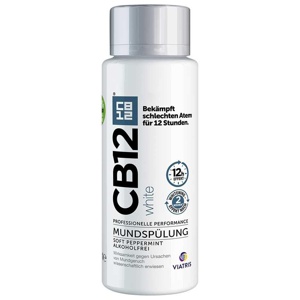 CB12 white MUNDSPÜLUNG SOFT PEPPERMINT ALKOHOLKFREI 250 ml Spüllösung Produktbild