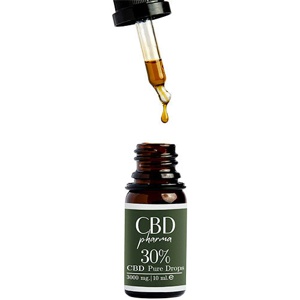 CBD Pharma Cbd Olie Drops 30%   10 ml produktbillede