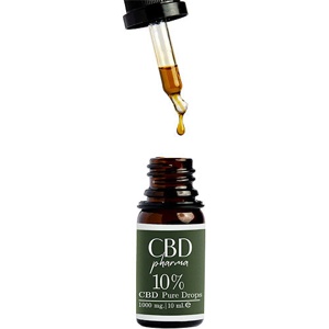 CBD Pharma Pure Drops 10%   10 ml produktbillede