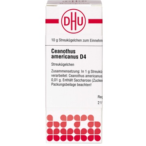 CEANOTHUS AMERICANUS D 4 Globuli Produktbild