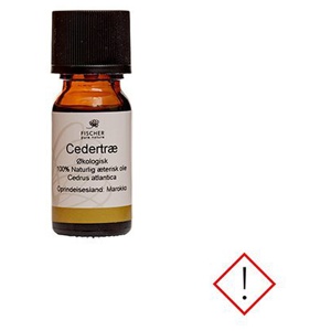 Cedertræsolie æterisk øko - 10 ml produktbillede