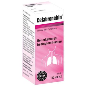 Cefabronchin Tropfen zum Einnehmen, 50 ml Tropfen zum Einnehmen Produktbild