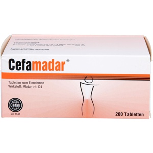CEFAMADAR Tabletten Produktbild