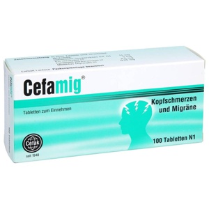 CEFAMIG Tabletten Produktbild