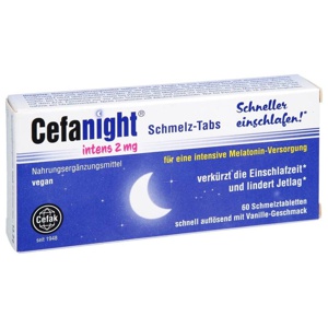 CEFANIGHT intens 2 mg Schmelz-Tabs Produktbild