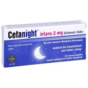 CEFANIGHT intens 2 mg Schmelz-Tabs Produktbild
