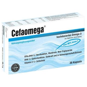 Cefaomega Kapseln, 30 St Kapseln magensaftresistent Produktbild