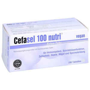 CEFASEL 100 nutri Selen-Tabs Produktbild