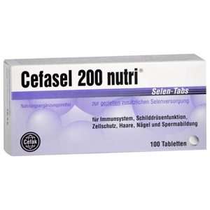 CEFASEL 200 nutri Selen-Tabs Produktbild