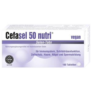 CEFASEL 50 nutri Selen-Tabs Produktbild