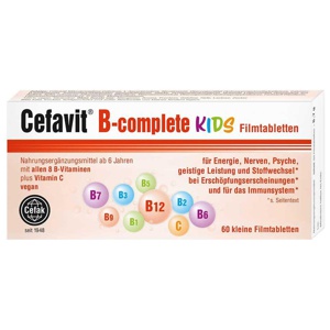 CEFAVIT B-complete KIDS Filmtabletten Produktbild