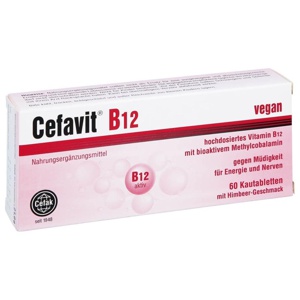 CEFAVIT B12 Kautabletten Produktbild