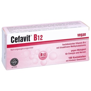 CEFAVIT B12 Kautabletten Produktbild