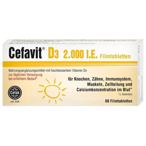 CEFAVIT D3 2.000 I.E. Filmtabletten Produktbild