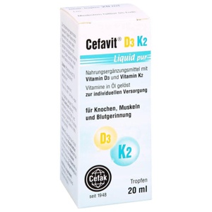 CEFAVIT D3 K2 Liquid pur Tropfen zum Einnehmen Produktbild