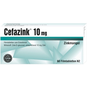 CEFAZINK-10-mg-Filmtabletten Produktbild