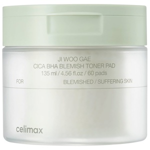 Celimax Cica BHA Blemish Toner Pad 170ml produkt bild