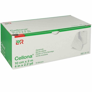 Cellona gipsbind rull klinikkpakke 10cmx2m 2x5 stk produktbilde