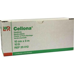 CELLONA Gipsbinden 10 cmx3 m Produktbild