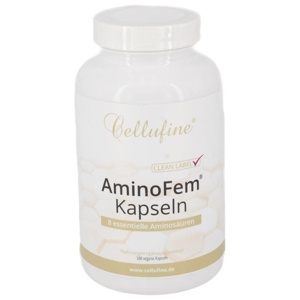 CELLUFINE AminoFem 8 ess.Aminos.500 mg vegan Kaps. Produktbild