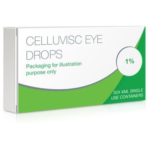 Celluvisc Dry Eye Preparation 1% (0.4ml) Pack of 30 product image
