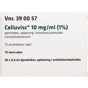 Celluvisc øjendr. 10 mg/ml produktbillede
