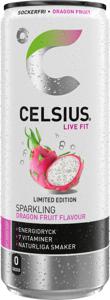 Celsius Dragon Fruit 250 ml produkt bild