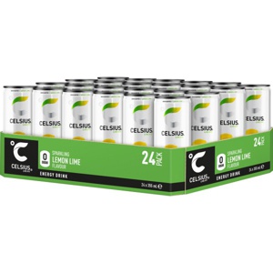 Celsius Lemon Lime 24-pak produktbillede