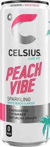 Celsius Peach Vibe 355ml produkt bild