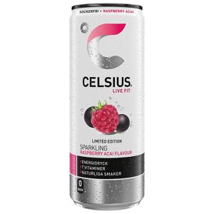 Celsius Raspberry Acai 250 ml produkt bild