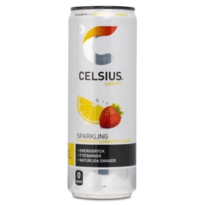 Celsius Strawberry Lemonade 1 stk produktbillede