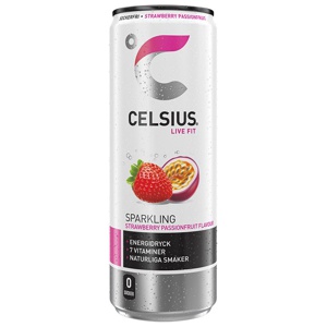 Celsius Strawberry Passionfruit 355 ml produkt bild