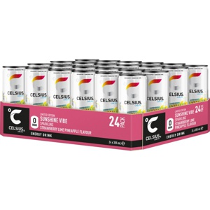 Celsius Sunshine Vibe 24-pak produktbillede