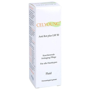 CELYOUNG Anti Rot plus LSF 50 Fluid 50 ml Creme Produktbild