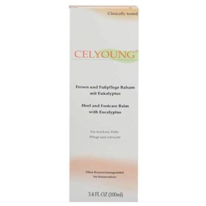 Celyoung Fersen und Fußpflege Balsam mit Eukalyptus, 100 ml Balsam Produktbild