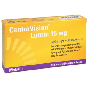 CentroVision Lutein 15mg 30 St Kapseln Produktbild