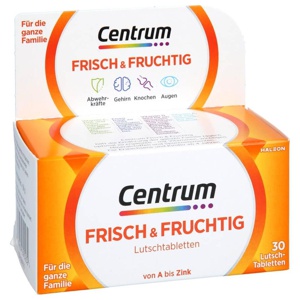 Centrum Frisch & Fruchtig 30 St Lutschtabletten Produktbild