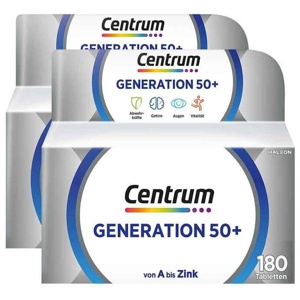 Centrum Generation 50 + Tabletten, 2x180 St Tabletten Produktbild