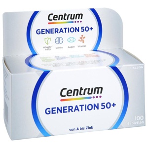 Centrum Generation 50 + Tabletten, 100 St Tabletten Produktbild