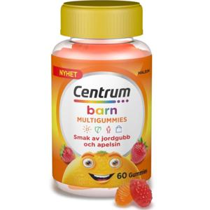 Centrum Multigummies Barn Jordgubb och apelsin 60 st produkt bild