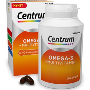 Centrum Omega-3 + Multivitamin 90 kapslar produkt bild