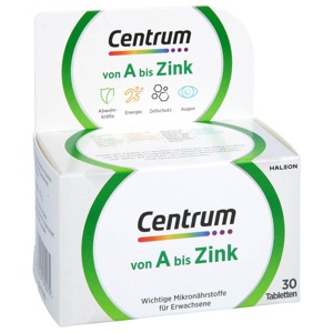 Centrum von A bis Zink 30 St Tabletten Produktbild