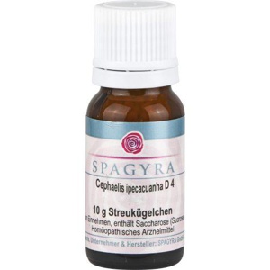 CEPHAELIS ipecacuanha D 4 Globuli Produktbild