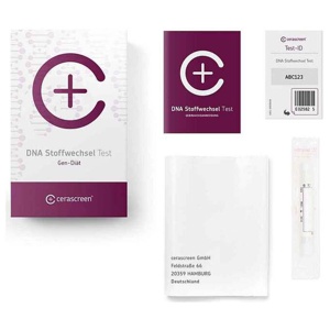 cerascreen DNA Stoffwechsel Test 1 St Test Produktbild