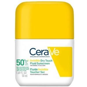 CeraVe Dry Touch Fluid solkrem SPF50+ 50 ml produktbilde