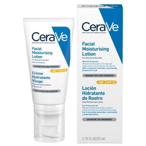 CeraVe Facial moisturising lotion SPF25 52 ml produkt bild