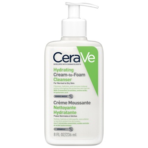 CeraVe Hydrating Cream-To-Foam Cleanser 236 ml produktbilde